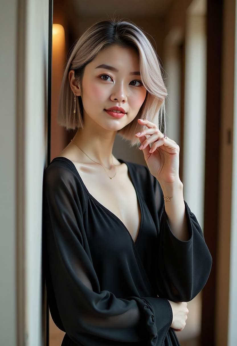 剧中人物在训练结束后休整